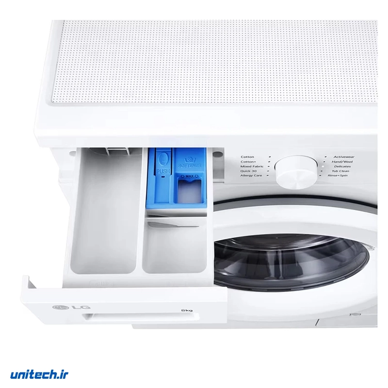 ماشین لباسشویی 8 کیلوگرم اتوماتیک ال جی مدل F2Y1TYP34